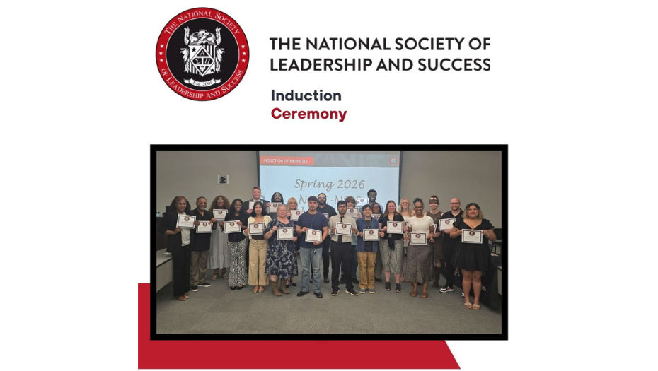 National Society of Leadership and Success Induction Ceremony